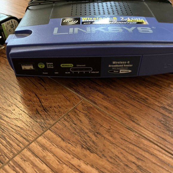 LINKSYS Wireless-G BROADBAND ROUTER with Speed Booster WRT54GS 2.4 GHz - Picture 3 of 7